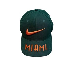 Vintage Nike Miami Hurricanes SnapBack hat